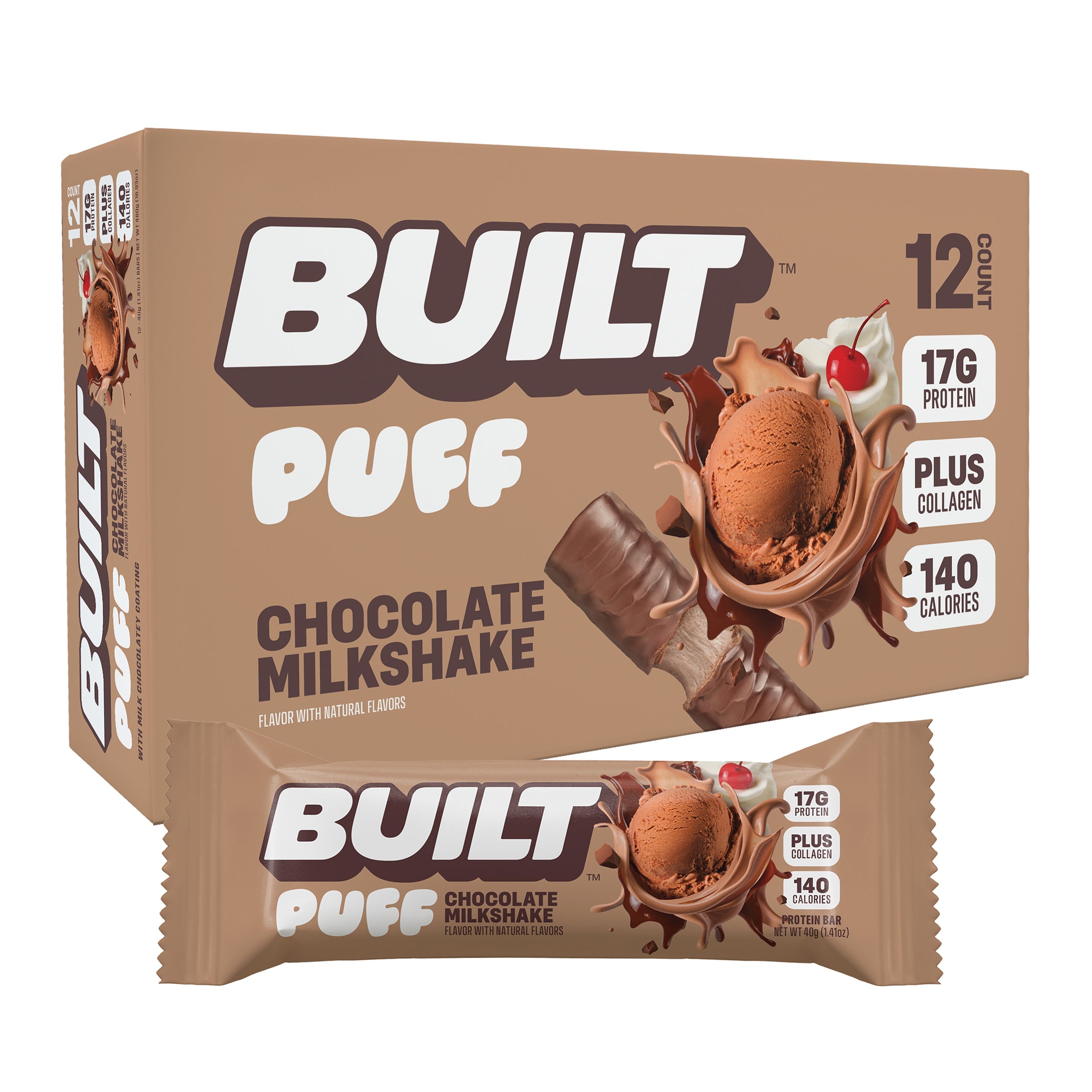 Chocolate Milkshake Puff - Quiet Moment at Your Desk