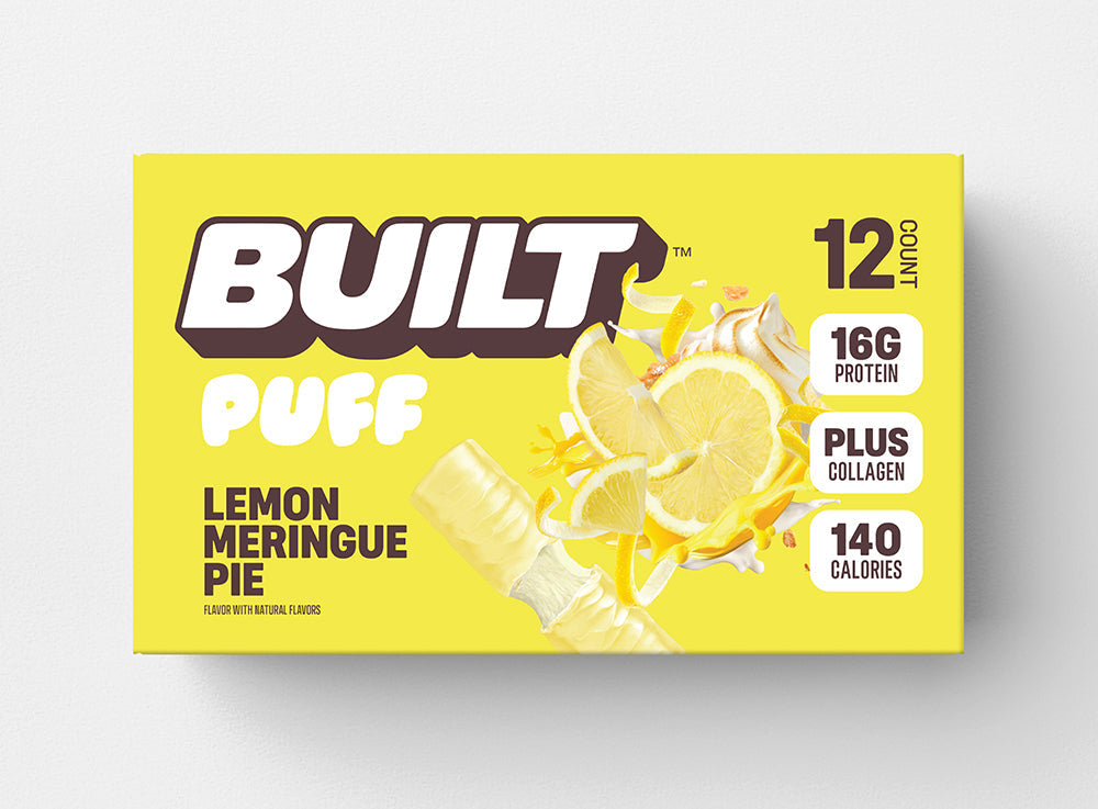Lemon Meringue Pie Puff - Upbeat Moment on Weekends