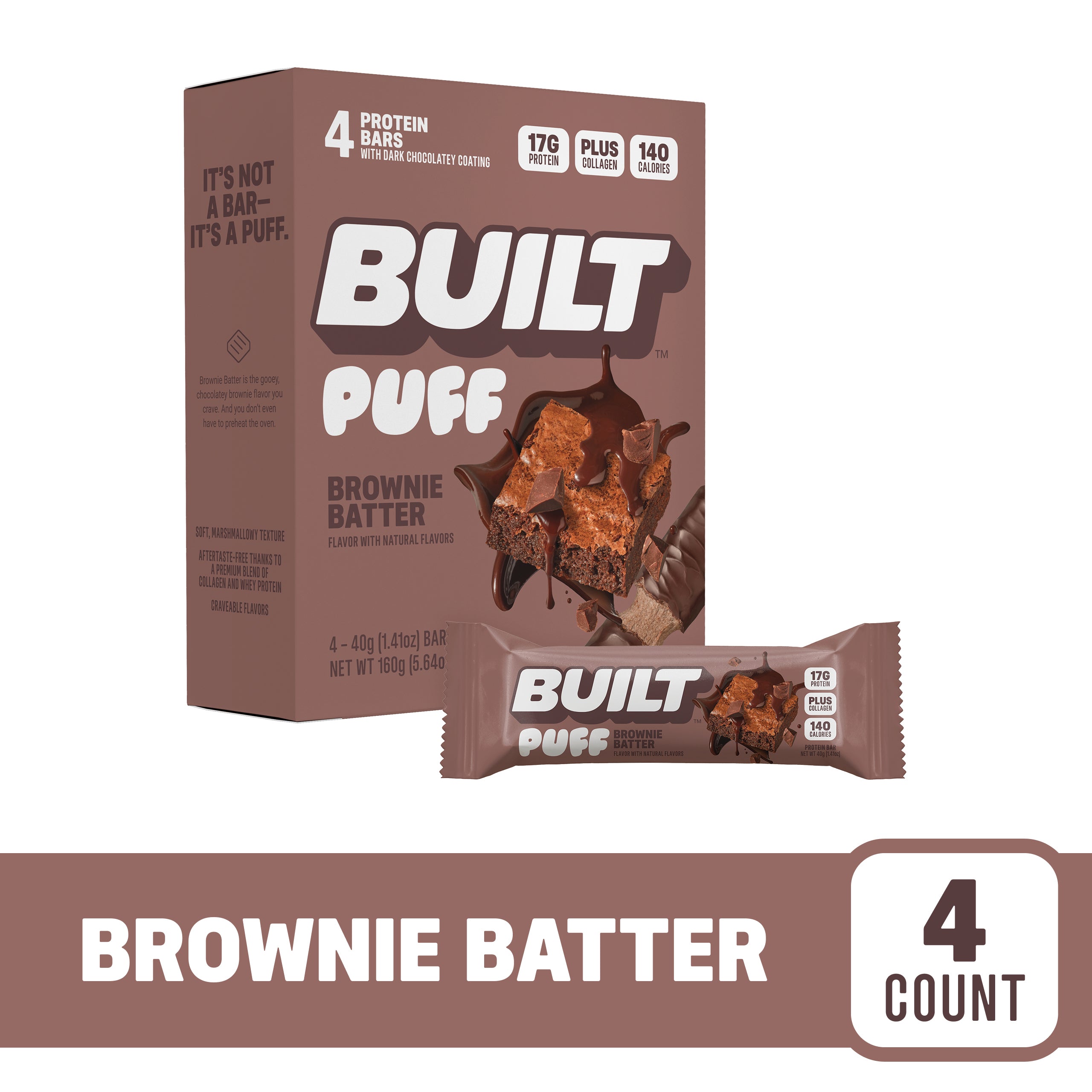 Brownie Batter Puff 4ct - Low-Key Moment During Downtime