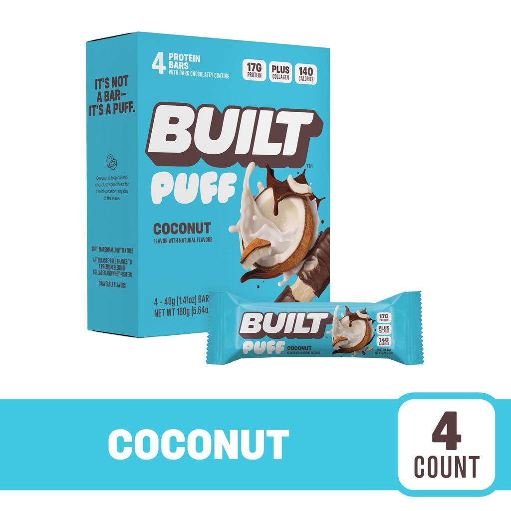 Coconut Puff 4ct - Quiet Moment Away from Work