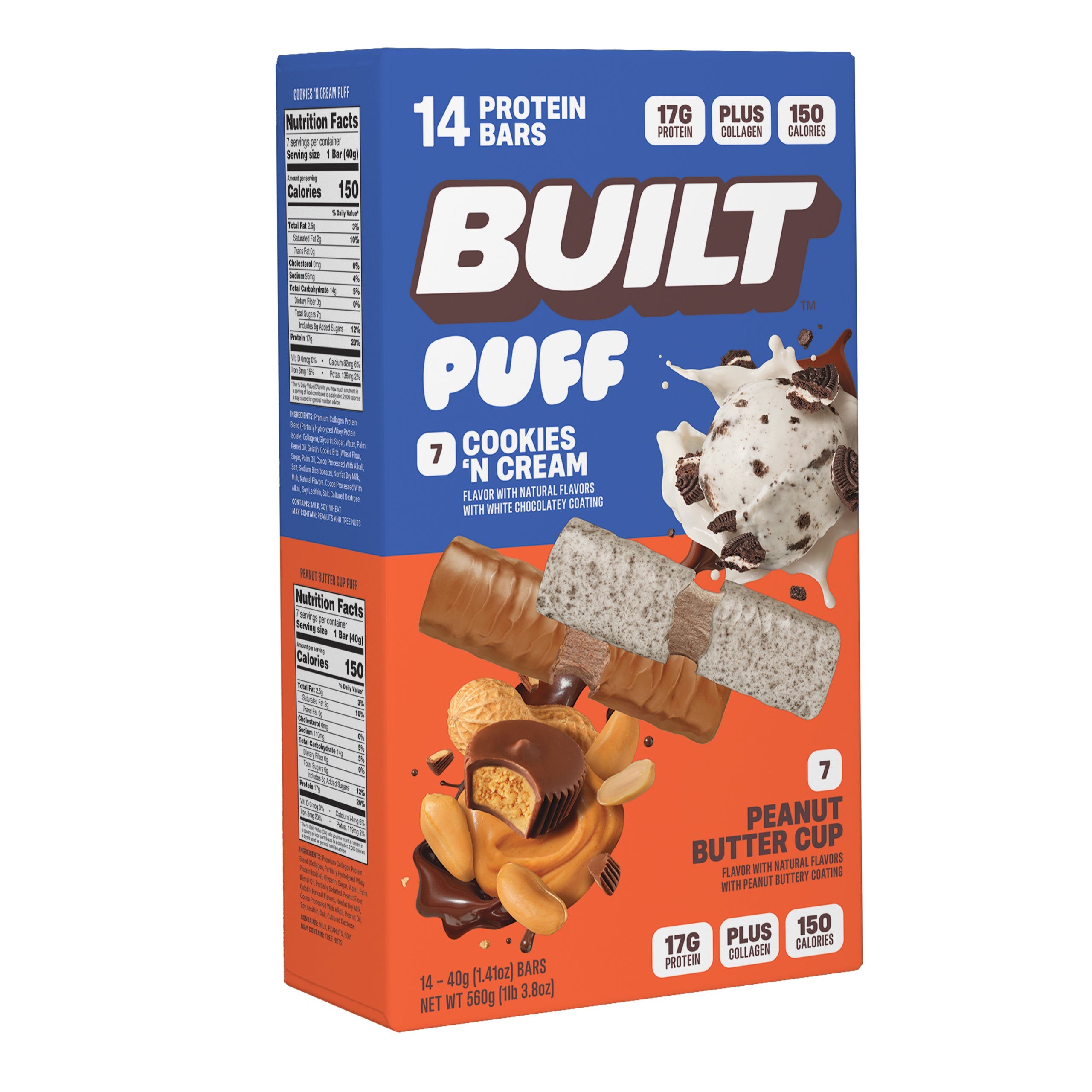 Variety Pack: Cookies 'N Cream + Peanut Butter Cup - Playful Moment in Your Routine