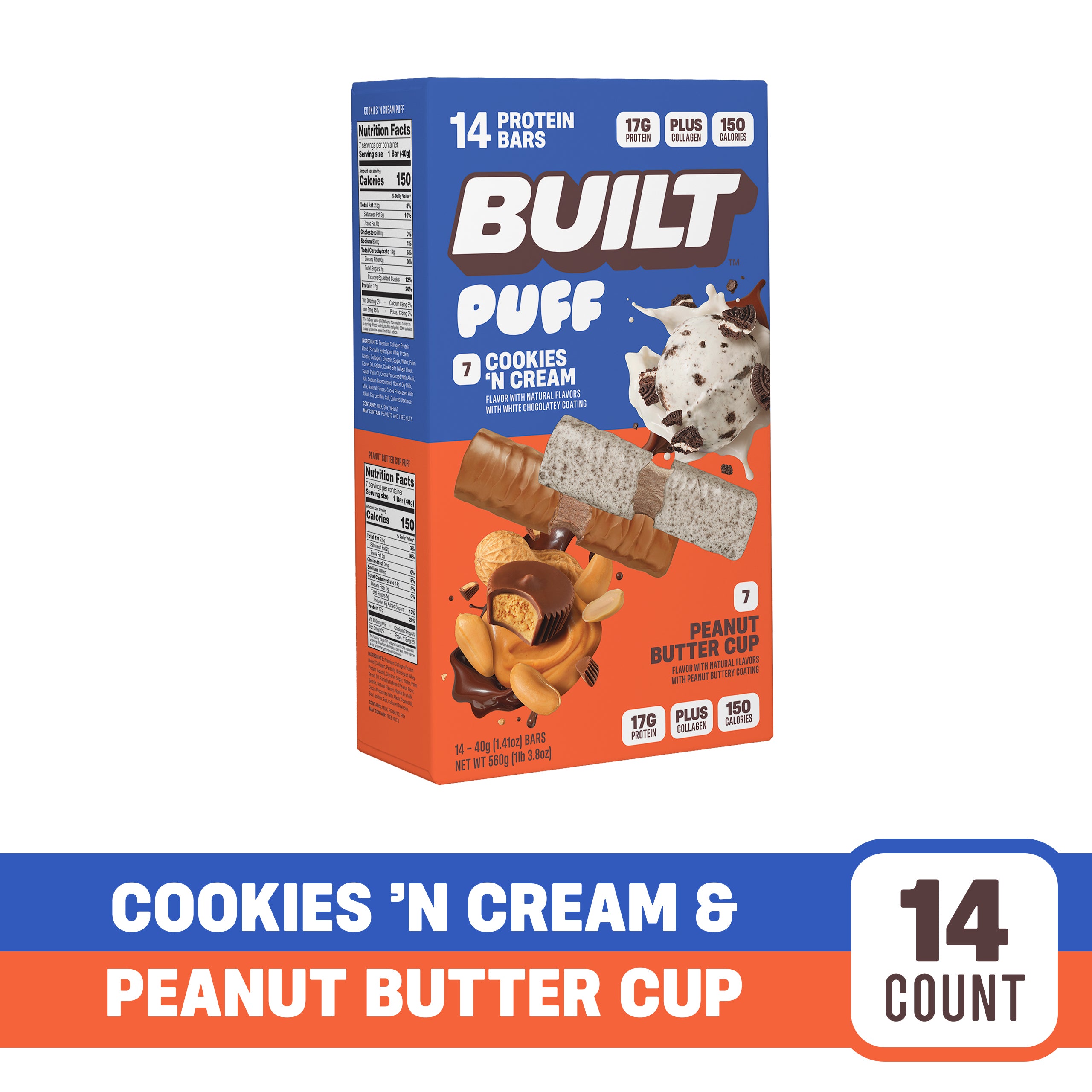 Variety Pack: Cookies 'N Cream + Peanut Butter Cup - Playful Moment in Your Routine