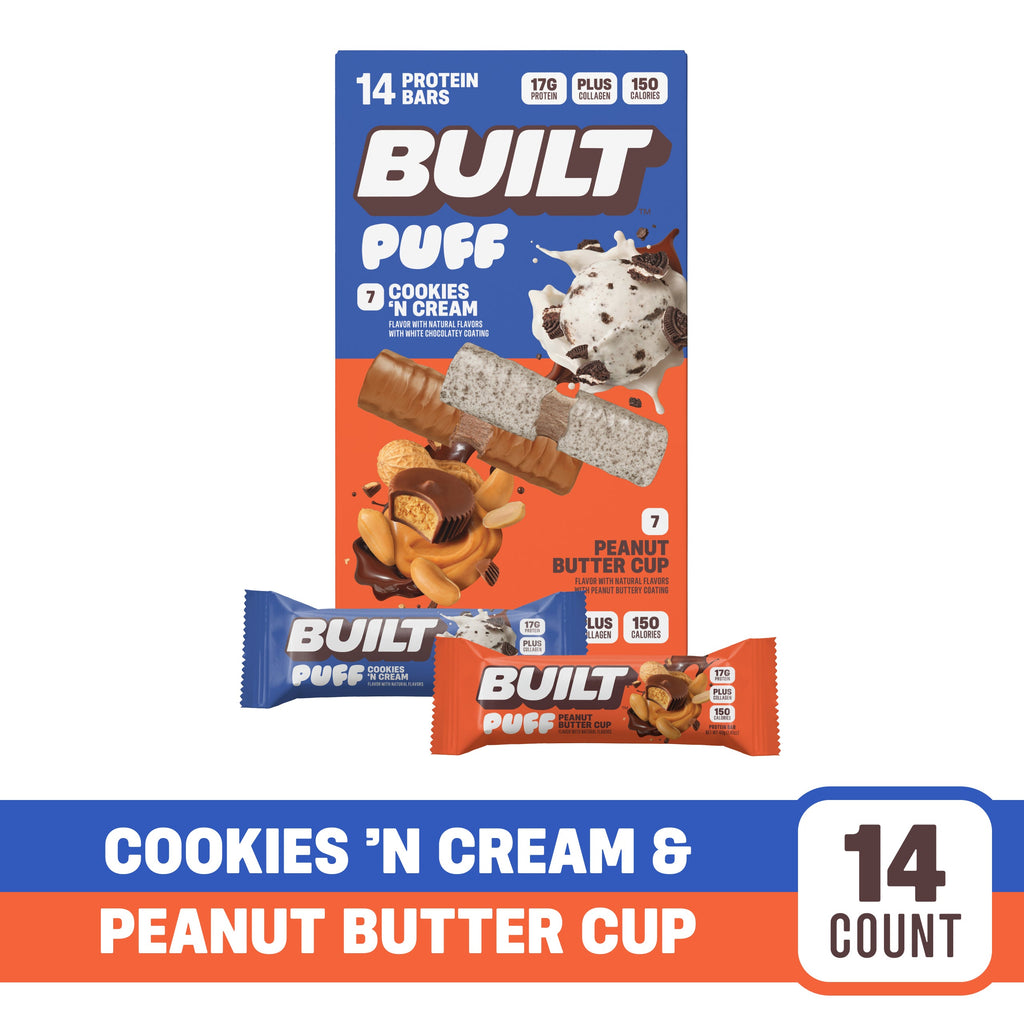 Variety Pack: Cookies 'N Cream + Peanut Butter Cup - Playful Moment in Your Routine