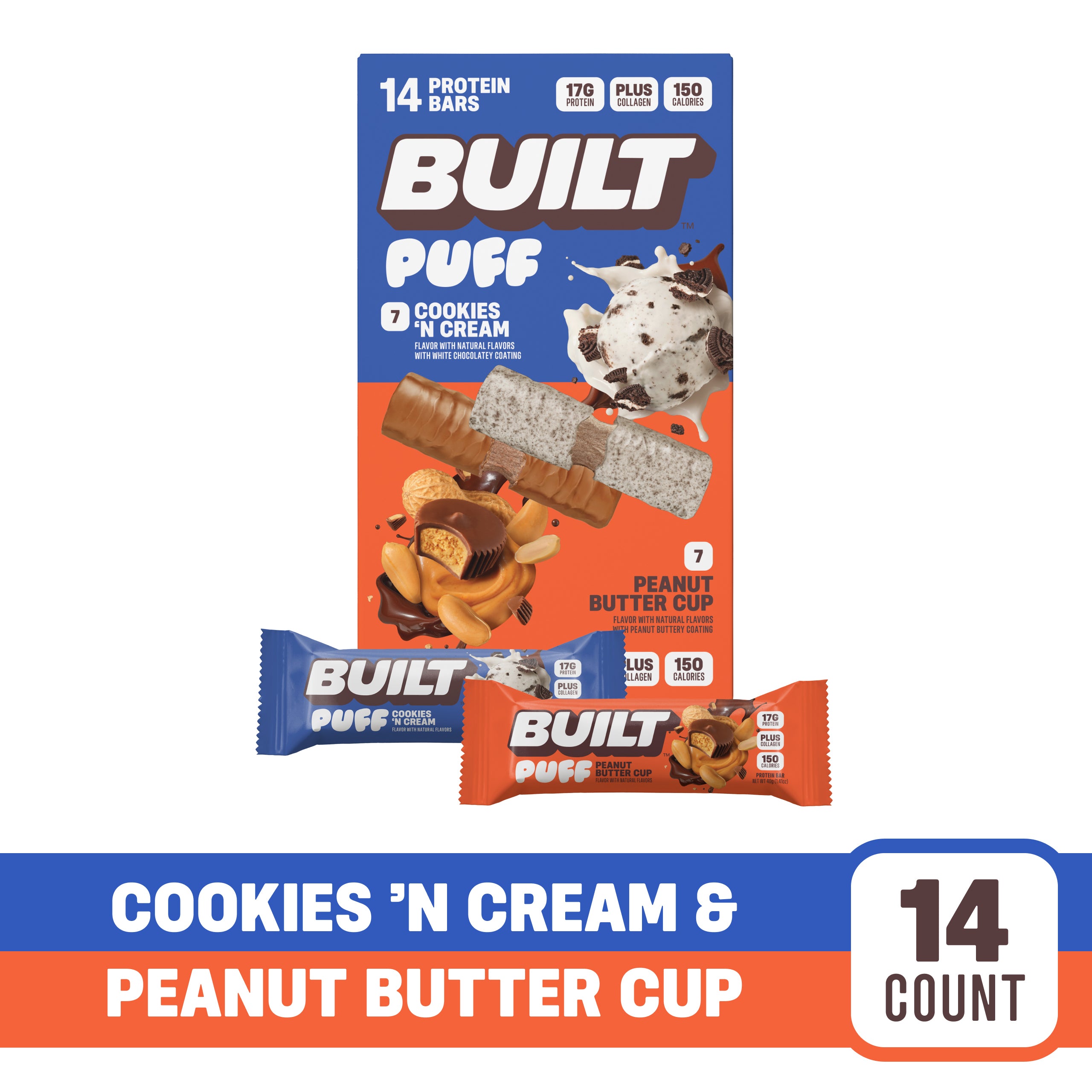 Variety Pack: Cookies 'N Cream + Peanut Butter Cup - Playful Moment in Your Routine