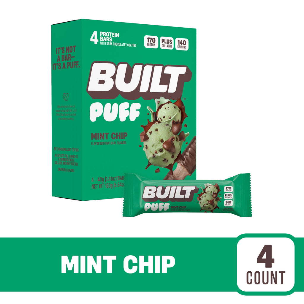 Mint Chip Puff 4ct - Warm Moment Away from Work