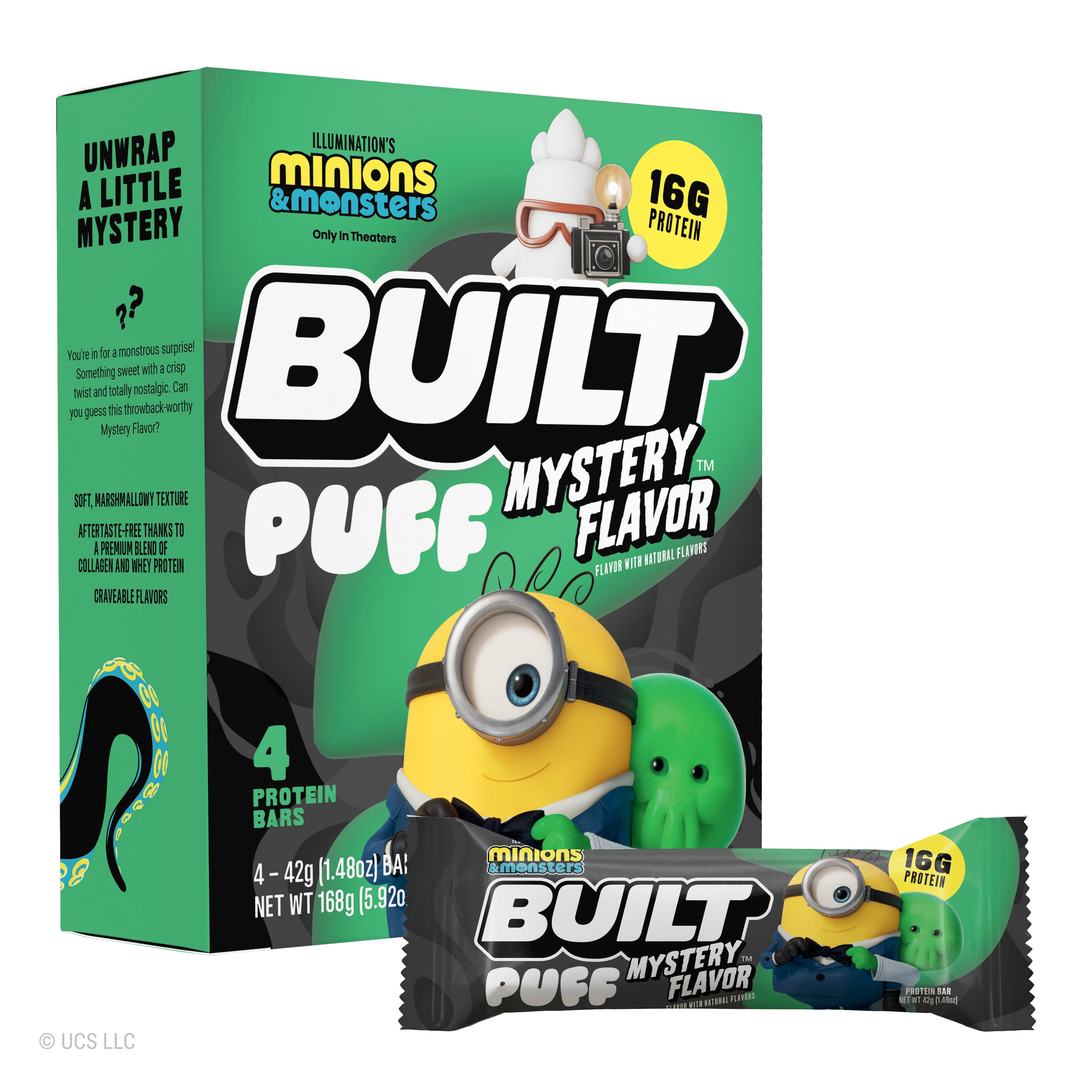 Minions and Monsters Mystery Puff 4ct - Quiet Moment After a Meal