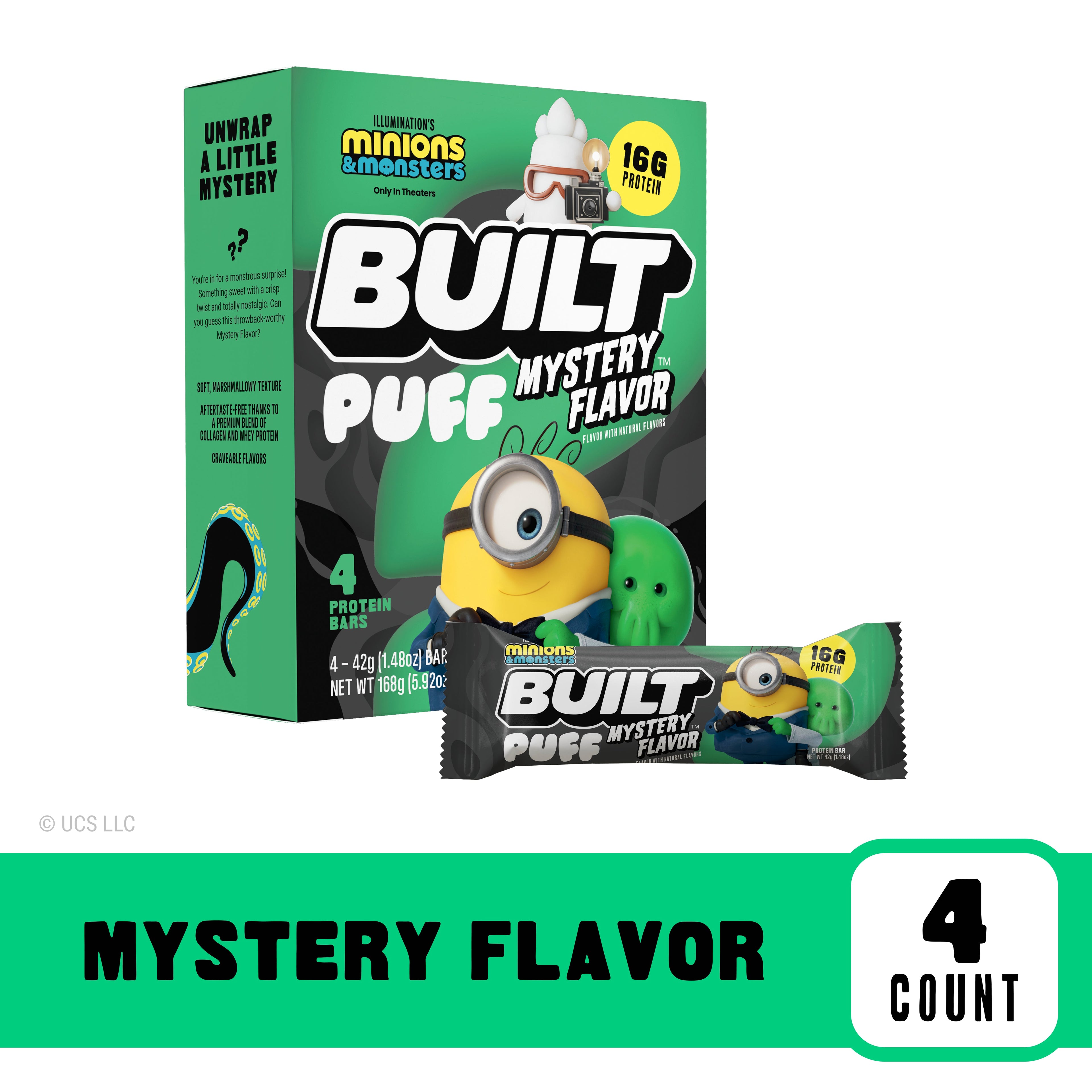 Minions and Monsters Mystery Puff 4ct - Quiet Moment After a Meal