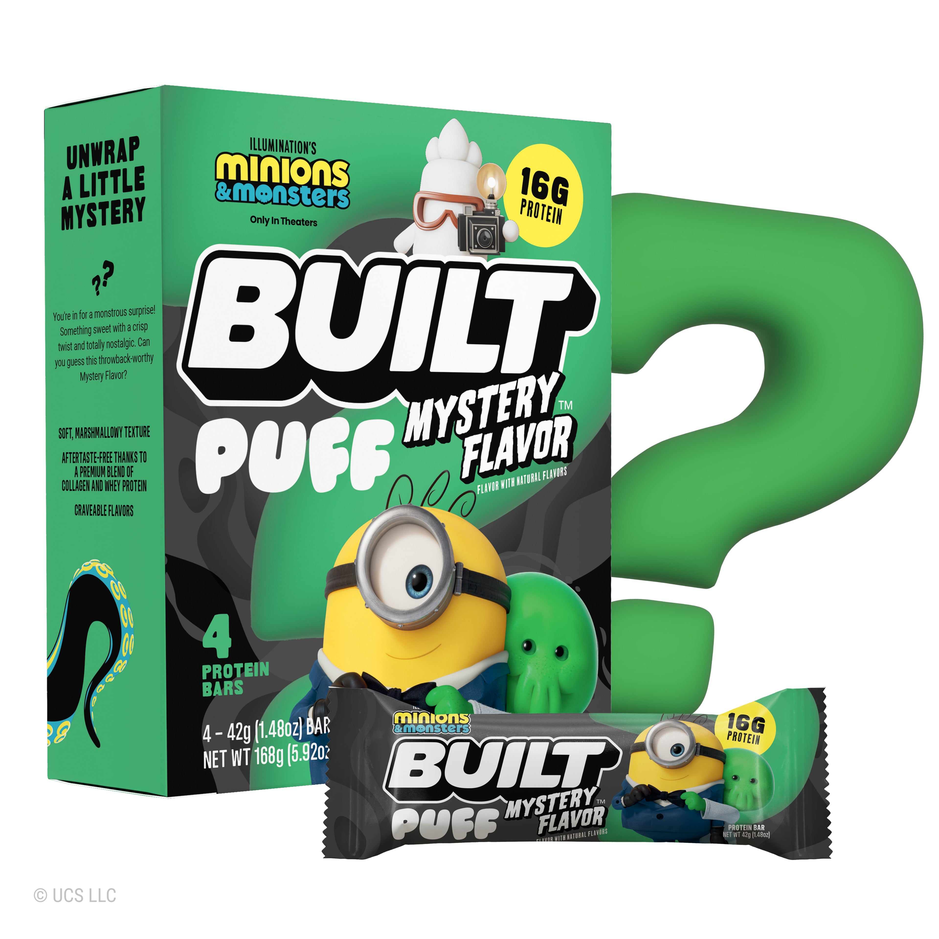 Minions and Monsters Mystery Puff 4ct - Quiet Moment After a Meal