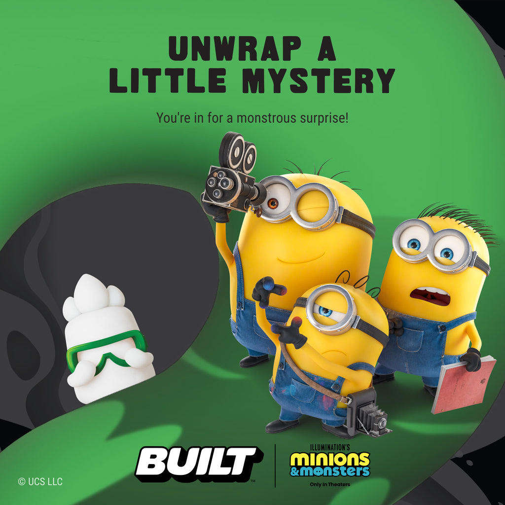 Minions and Monsters Mystery Puff 4ct - Quiet Moment After a Meal