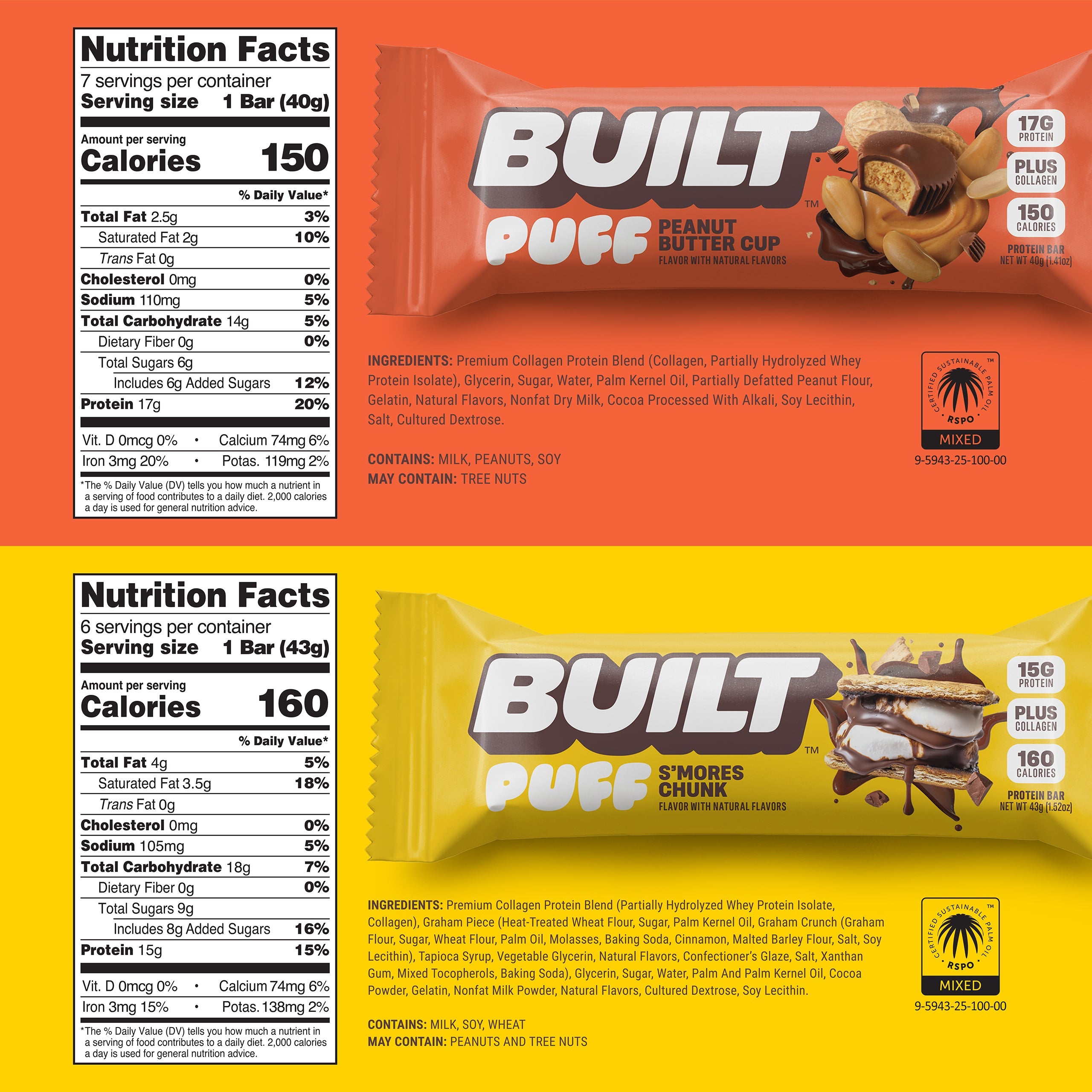 Variety Pack: Peanut Butter Cup + S'Mores Chunk - Informal Moment for Yourself
