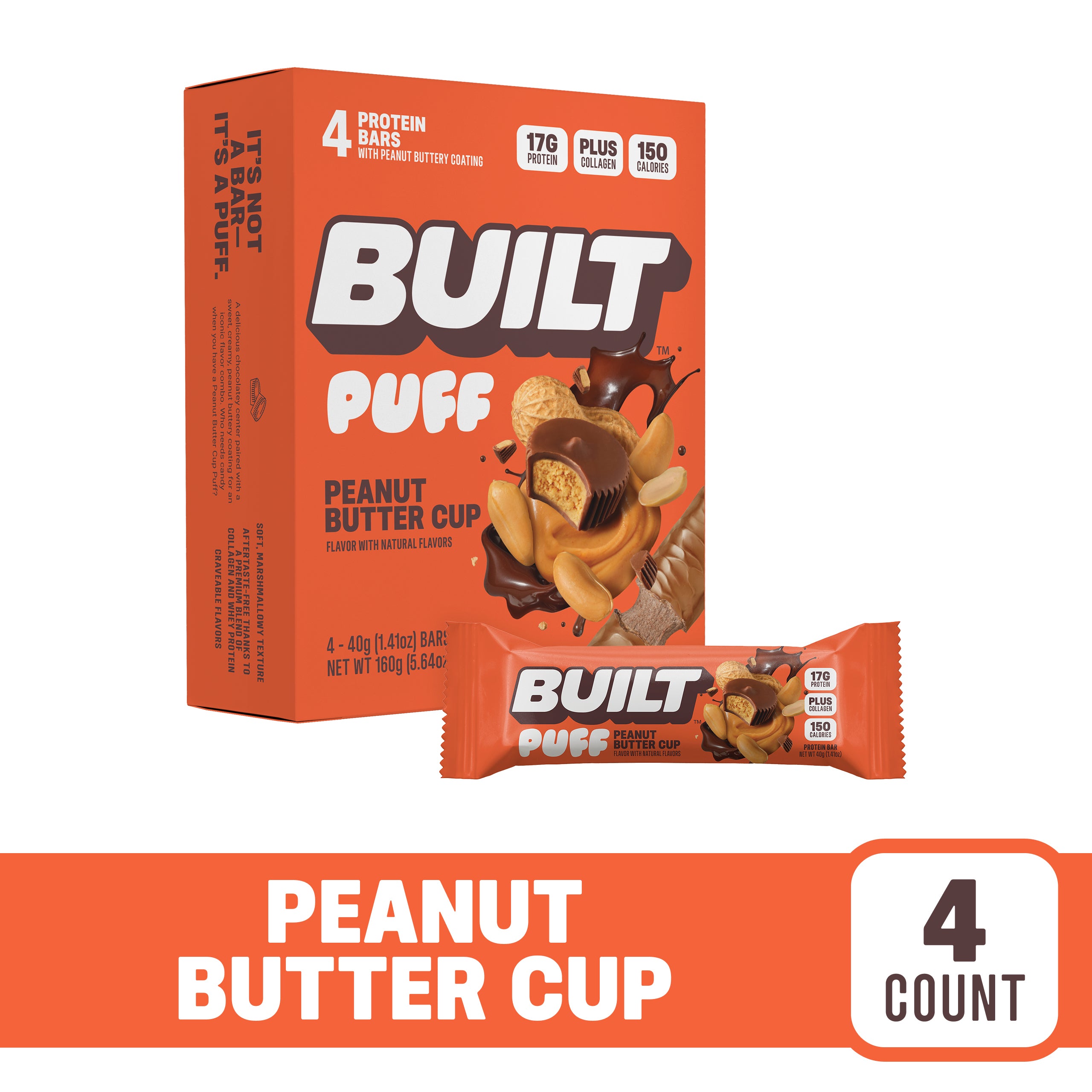 Peanut Butter Cup Puff 4ct - Low-Key Moment Between Plans