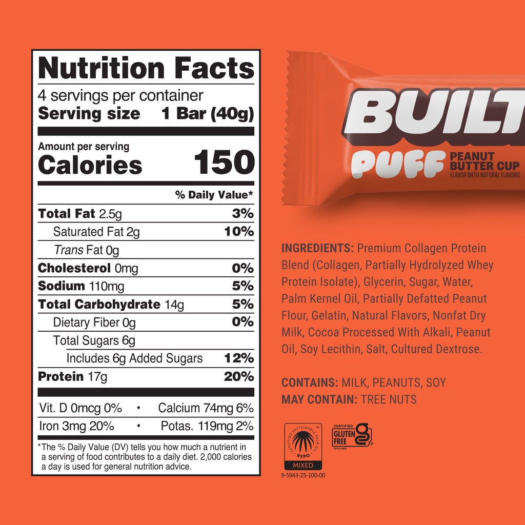 Peanut Butter Cup Puff 4ct - Low-Key Moment Between Plans
