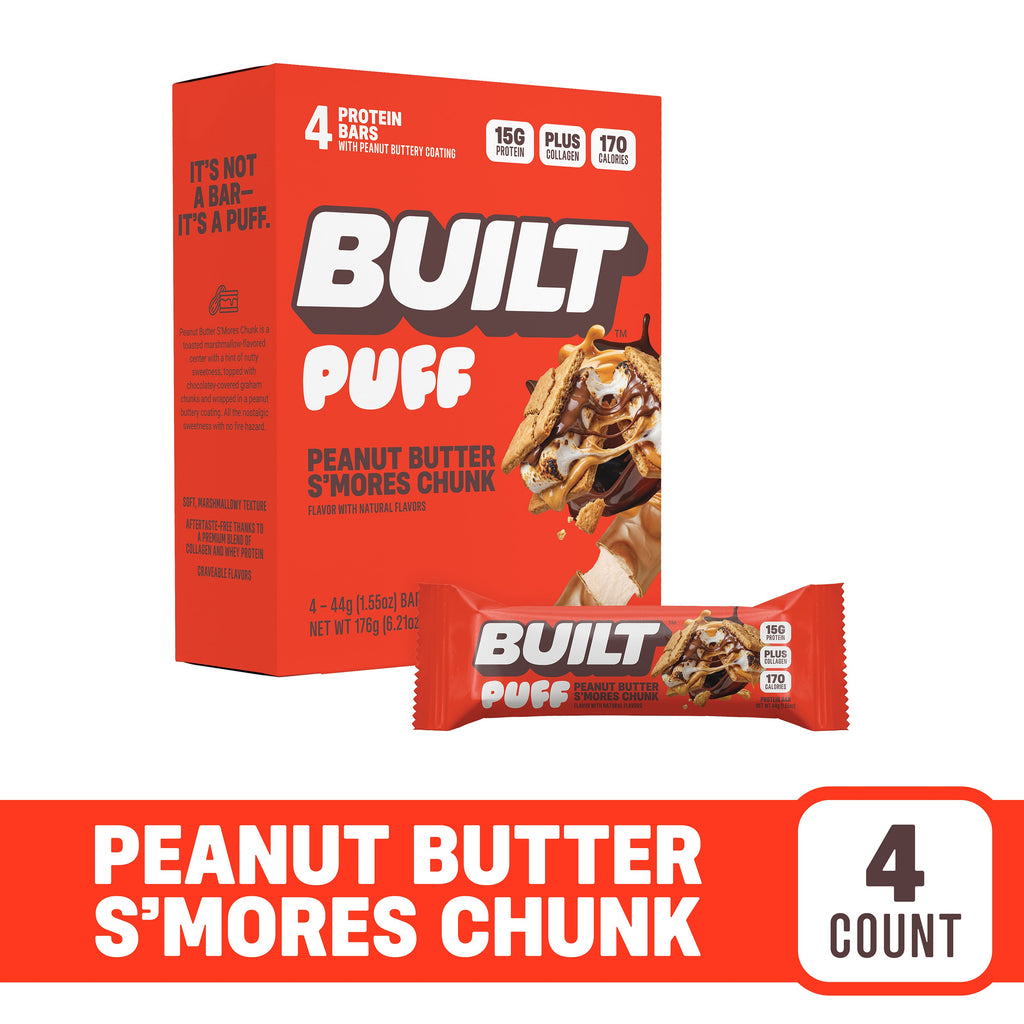 Peanut Butter S'mores Chunk Puff - 4ct - Informal Moment in Your Routine