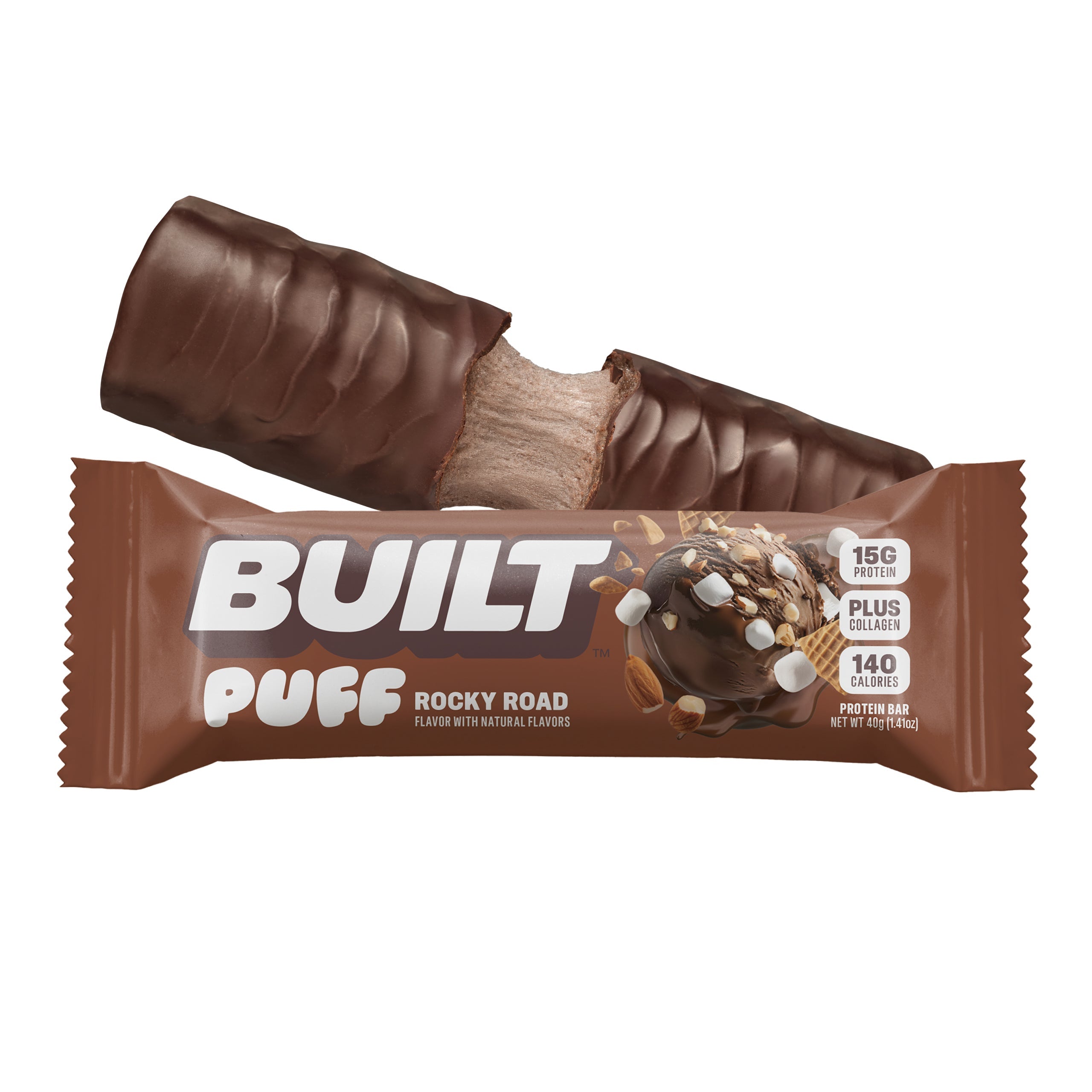 Rocky Road Puff 4ct - Playful Moment in the Evening