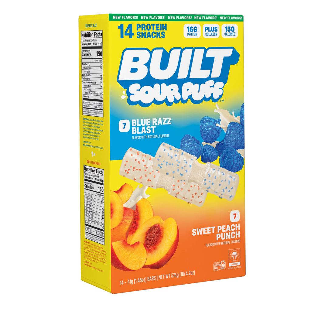Variety Pack: Blue Razz Blast + Sweet Peach Punch - Unhurried Moment at Your Desk