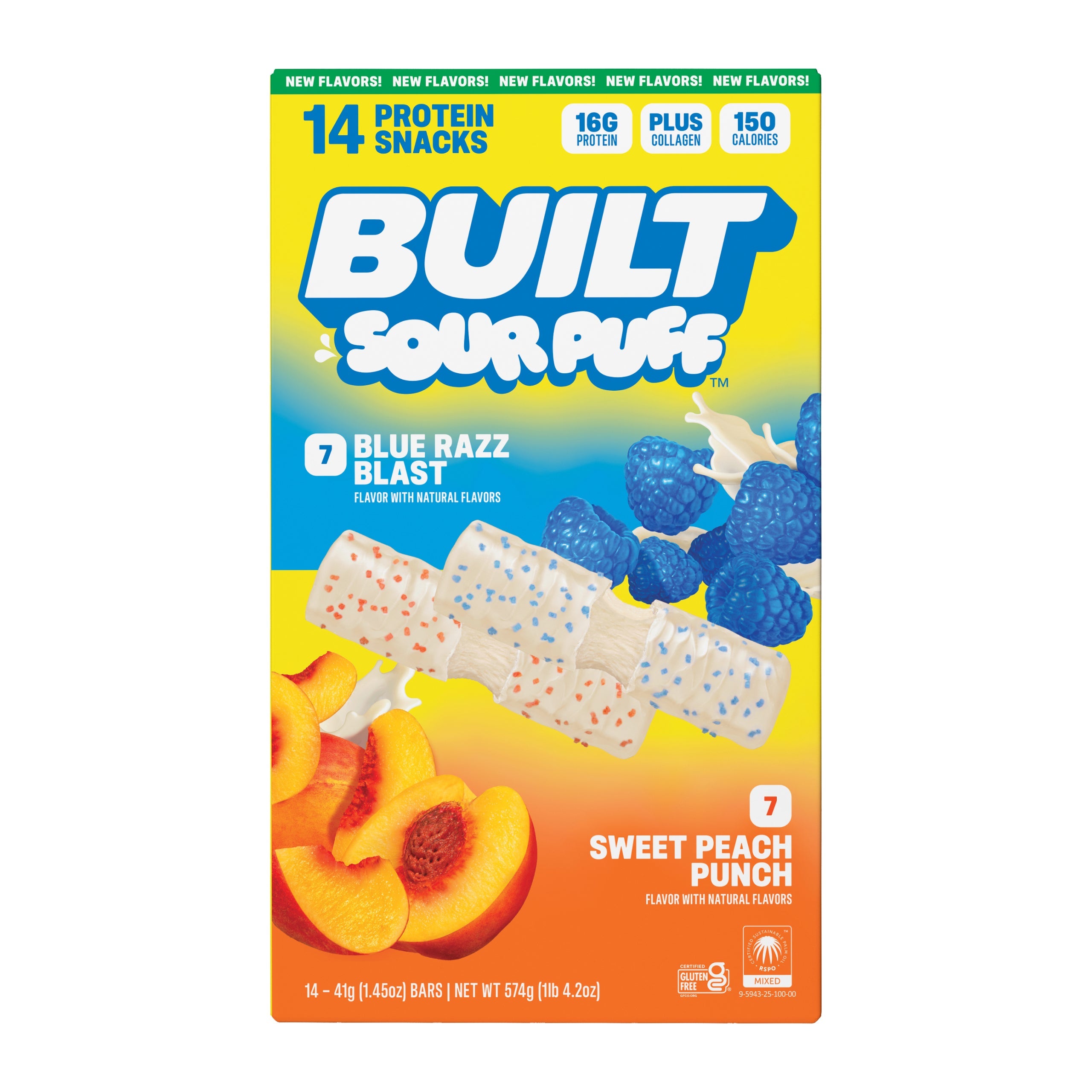 Variety Pack: Blue Razz Blast + Sweet Peach Punch - Unhurried Moment at Your Desk