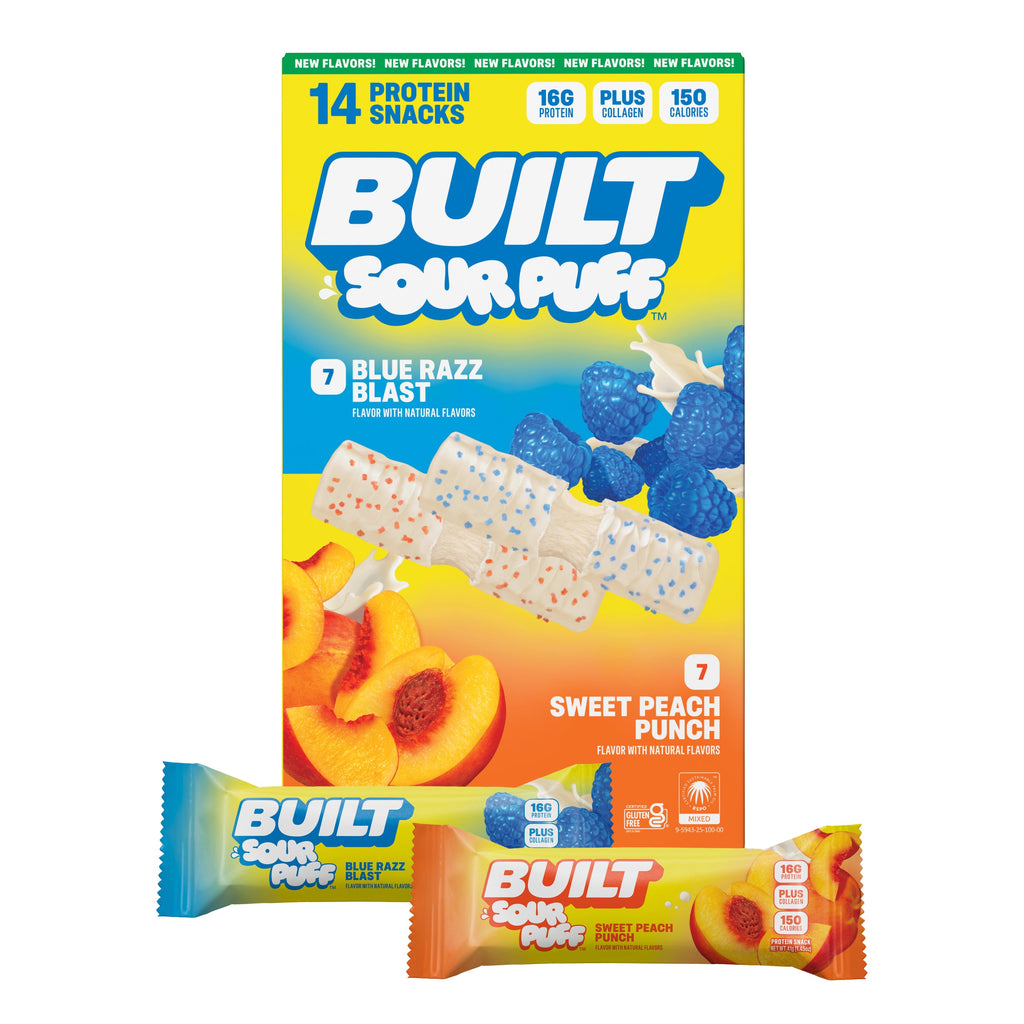 Variety Pack: Blue Razz Blast + Sweet Peach Punch - Unhurried Moment at Your Desk
