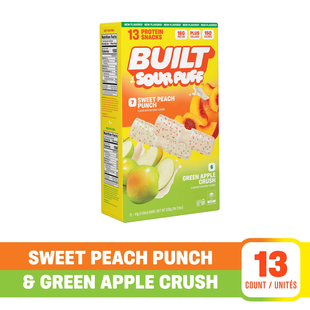 Variety Pack: Sweet Peach Punch + Green Apple Crush - Welcome Moment on the Go
