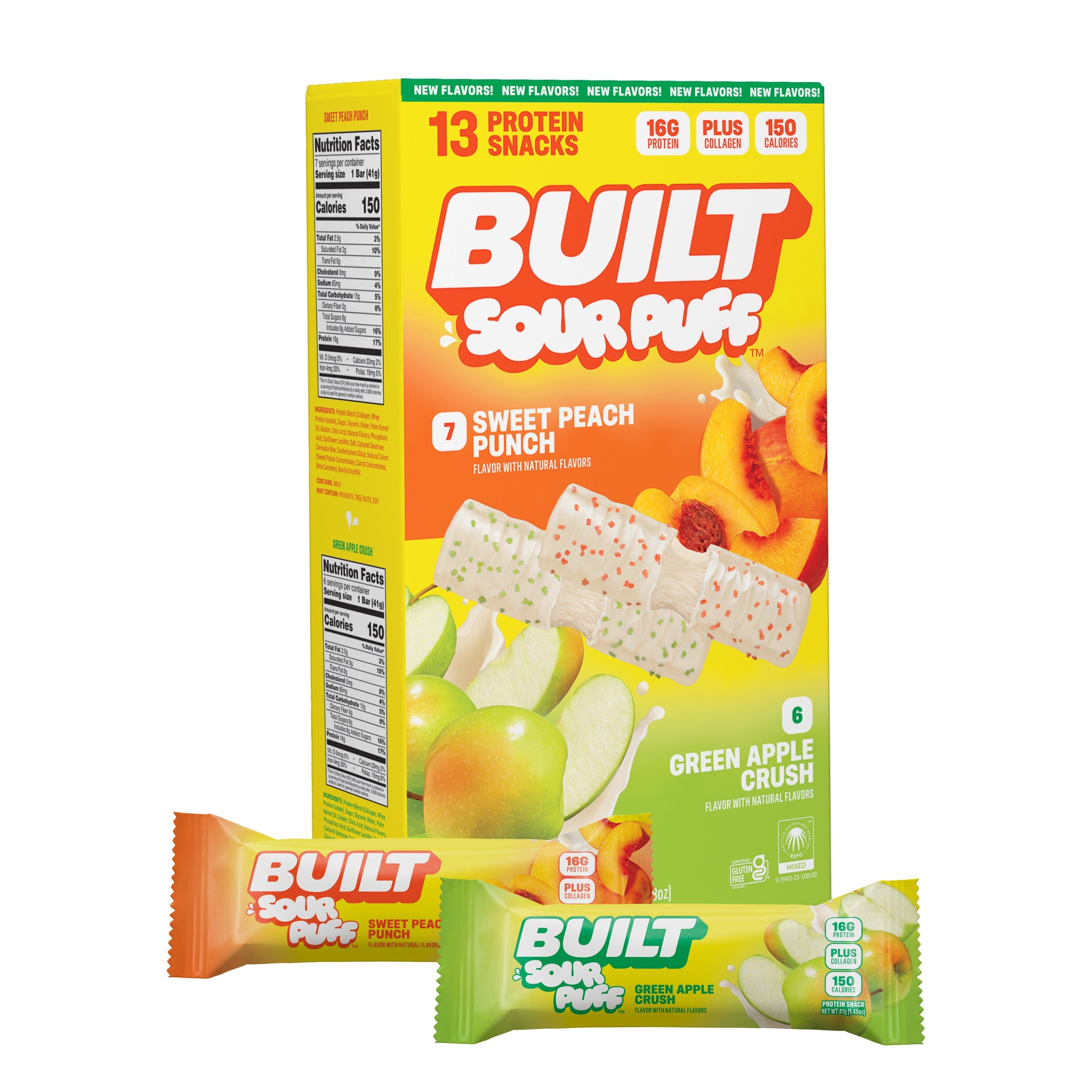 Variety Pack: Sweet Peach Punch + Green Apple Crush - Welcome Moment on the Go