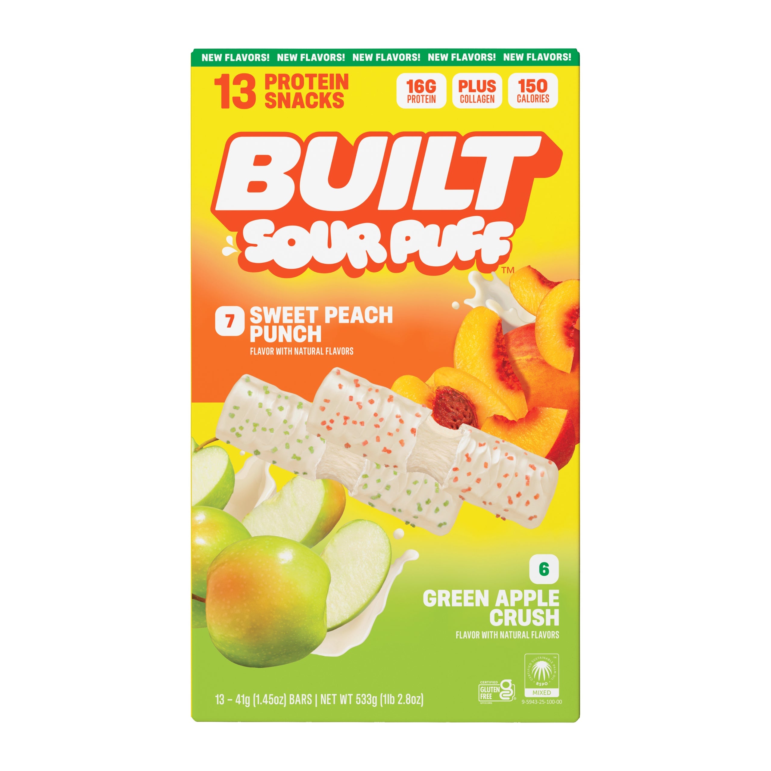 Variety Pack: Sweet Peach Punch + Green Apple Crush - Welcome Moment on the Go