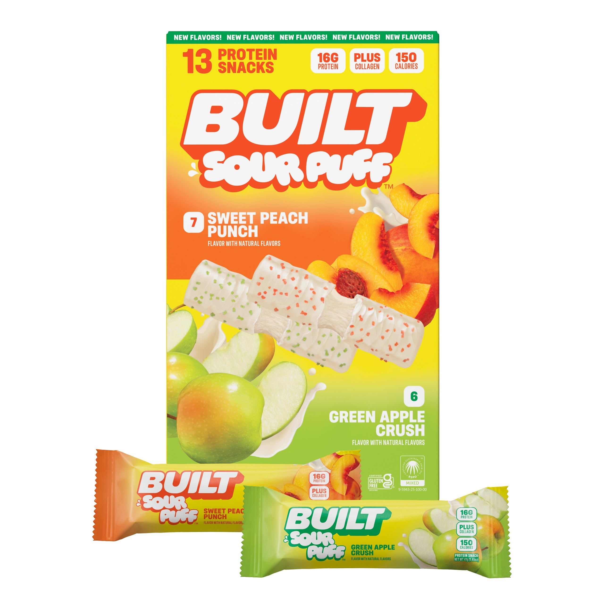 Variety Pack: Sweet Peach Punch + Green Apple Crush - Welcome Moment on the Go