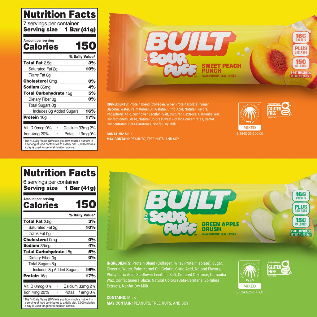 Variety Pack: Sweet Peach Punch + Green Apple Crush - Welcome Moment on the Go