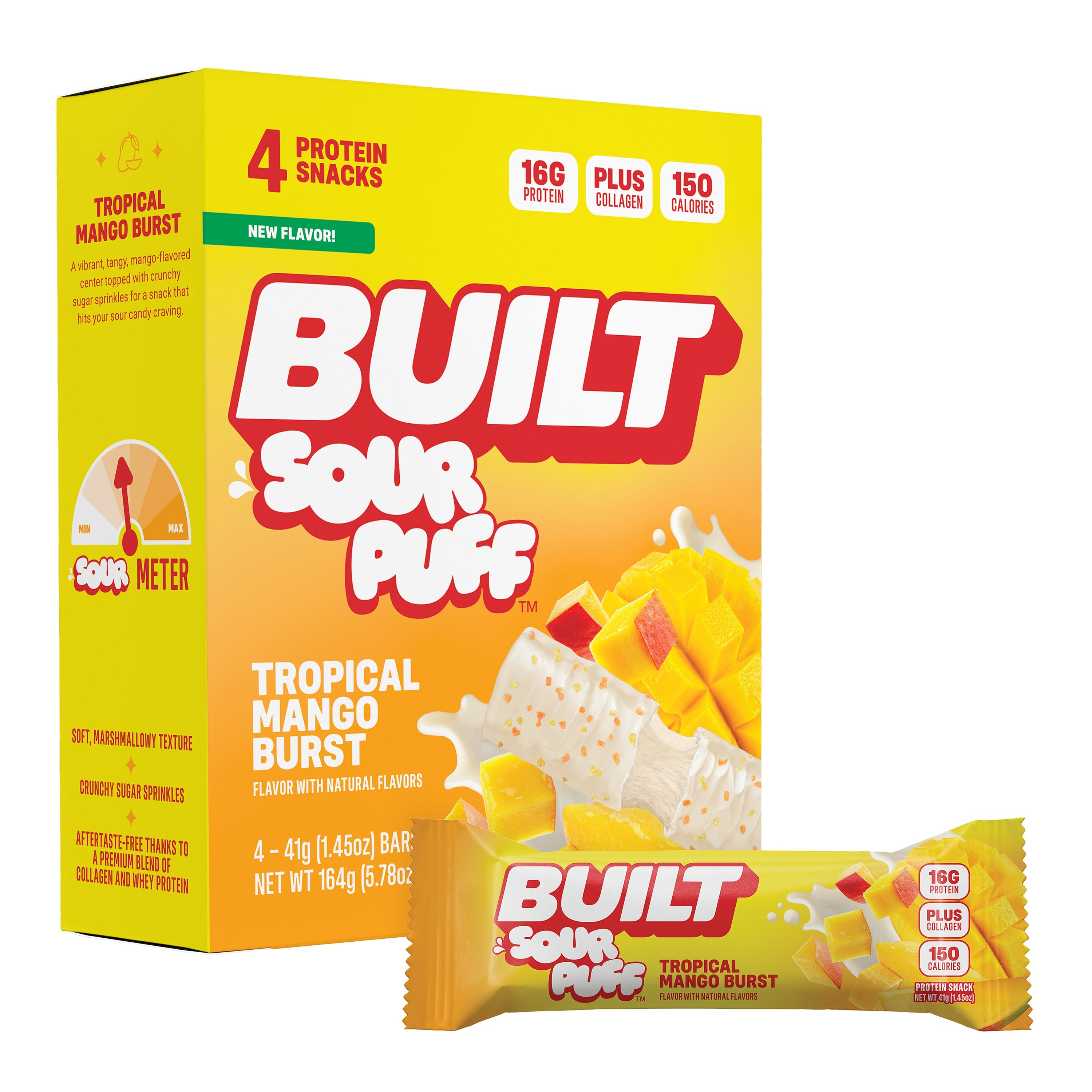 Tropical Mango Burst Sour - Playful Moment Away from Work