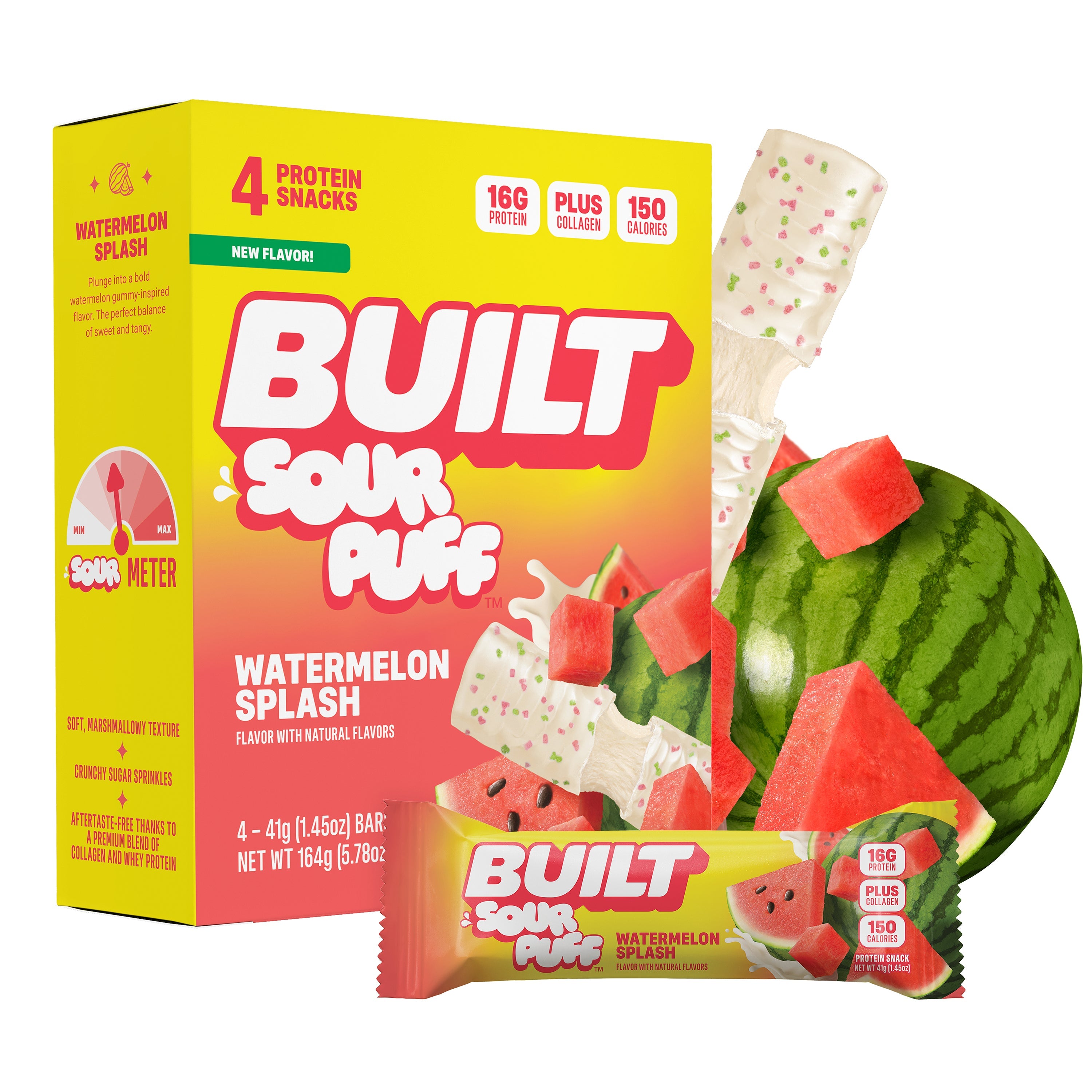 Watermelon Splash Sour Puff 4ct - Unhurried Moment for Yourself