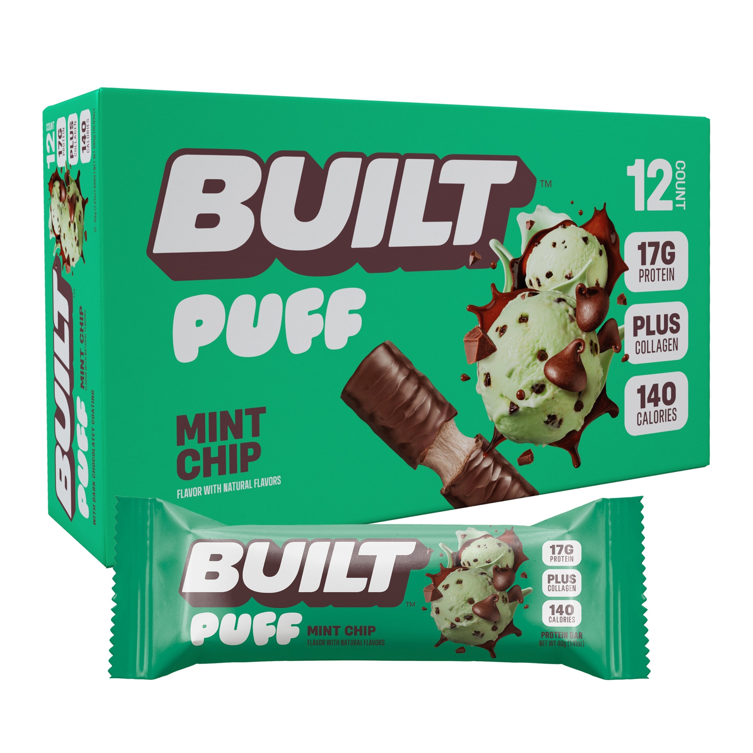 Mint Chip Puff - Low-Key Moment on Weekends